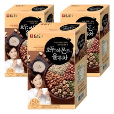 담터 호두 아몬드 율무차, 18g, 50개입, 3개