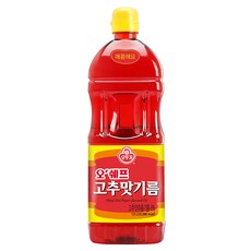 OTTOGI 不倒翁 辣椒油, 1.5L, 1瓶