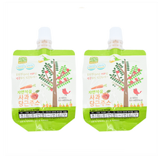 Nature Village 自然村 蘋果紅蘿蔔果汁, 100ml, 韓國生產, 無糖無色素, 專為孩子著想, 2包