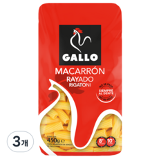 GALLO 리가토니, 450g, 3개