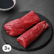 빌라스포크 무항생제 인증 한돈 안심 장조림용 (냉장), 300g, 3개
