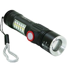 LED 충전식 미니 줌라이트 SY-1903 DJDXHP60, 혼합색상, 1개