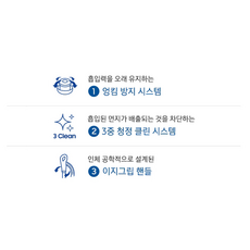 삼성전자 싸이클론 진공 청소기, VC33M2100LR, 바이탈리티레드