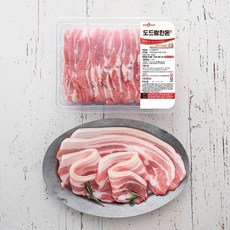 도드람한돈 미박 삼겹살 구이용 (냉장), 1kg, 1개
