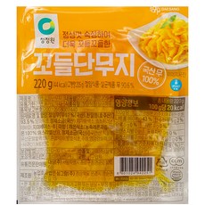 청정원 꼬들단무지, 220g, 1개 - 이미지 6