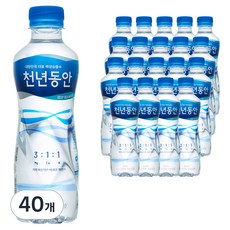 천년동안 해양심층수, 350ml, 40개 - 천년와