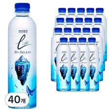 천년동안 Light 해양심층수, 40개, 500ml - 천년와