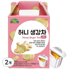 오가닉스토리 허니 생강차, 30g, 15개입, 2개