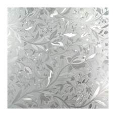 WE CHAMP 無膠玻璃靜電貼，花草圖案，尺寸65*200cm, 花草, 1個
