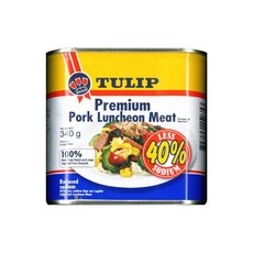 TULIP 特級豬肉餐肉，減鈉40%，340g, 1罐