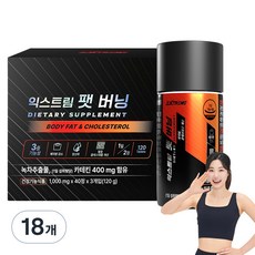 익스트림 팻 버닝 40g, 40정, 18개