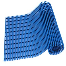 월광매트 튜브형 미끄럼방지매트 90 x 150 cm, 파랑색, 1개
