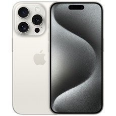 Apple 정품 아이폰 15 Pro 자급제 화이트티타늄, 1TB 섬네일