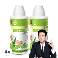 뉴트리디데이 다이어트 알로에겔 오리지날, 1L, 4개