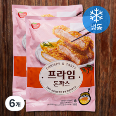 동원 프라임 돈까스 (냉동), 490g, 6개