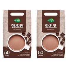 THINK NATURE FOOD 熱巧克力沖泡粉, 20g, 50條, 2袋