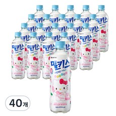 밀키스 랜덤발송, 500ml, 40개