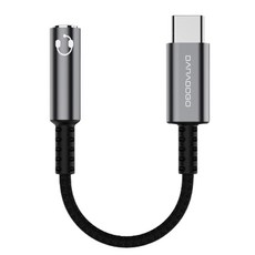 바라보고 USB C타입 TO 3.5mm DAC 내장 이어폰 오디오 젠더, B15, 그레이 - 삼성dac