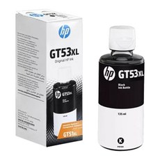 HP GT53XL 原廠墨水瓶 1VV21AA 135ml 黑色 適用於DeskJet/Smart Tank系列印表機, 1瓶