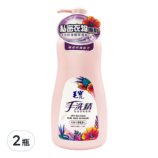 毛寶 手洗精, 貼身衣物專用, 女性專屬的魔幻香氛, 抗菌力99.9%, 1kg, 2瓶