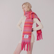 MICHIKOLONDON 漸變色圍巾