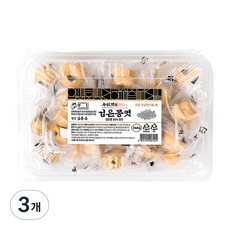 전통 수제 검은콩 도시락 엿, 160g, 3개