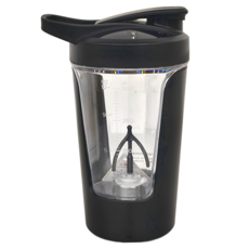 TAILI 太力 電動攪拌杯 電池款 附2顆電池 黑色 450ml