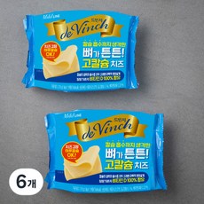 드빈치 뼈가튼튼 고칼슘 치즈 15매, 270g, 6개