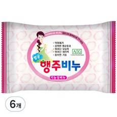 성원화장품 항균 행주비누, 150g, 6개