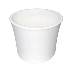 翠筠 如意花盆 8.5吋 2個, 白色, 1組