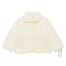 래핑차일드 아동용 몽글 카라 퍼리코트