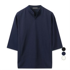 해리슨 남성용 헨리넥 7부 티셔츠 CS1298