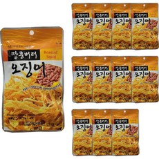 땅콩버터 오징어, 18g, 12개