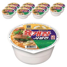 육개장 사발면 86g, 12개