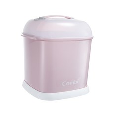 Combi 康貝 Pro 360 奶瓶保管箱, 超大容量 可裝9支寬口奶瓶, 奶瓶置放筒附加密封底盤設計, #71127, 優雅粉