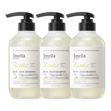 제이멜라 인 프랑스 라임 앤 바질 헤어 샴푸, 500ml, 3개