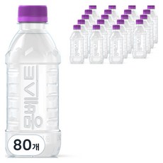 몽베스트 위드어스 무라벨 생수, 330ml, 80개 330ml, 80개