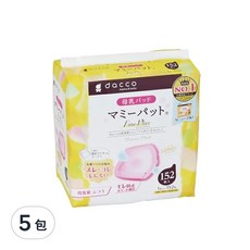 dacco 防溢乳墊Fine Plus一般型, 產後媽媽首選, 3D立體罩杯, 舒適材質, 保持乾爽不悶熱, 粉色, 152片, 5包