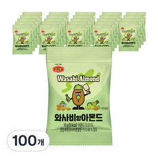 머거본 와사비맛 아몬드, 10g, 100개