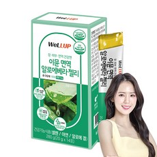 wellup Immune蘆薈果凍隨身包 14條入, 280g, 1個