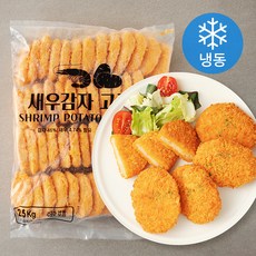 농우 새우감자 고로케 50개입 (냉동), 2.5kg, 1개