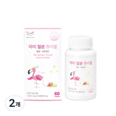 Mobita Mami 鐵咀嚼片, 90g, 2罐