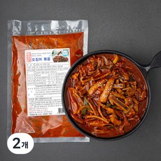 김씨밥 부산 오징어 볶음, 500g, 2개