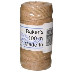 BHomeBaking 素色麻繩, 工藝色, 100m