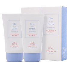 데일리라이트
 플루 데일리 라이트 워터풀 선크림 SPF50+ PA++++ 50g 2개