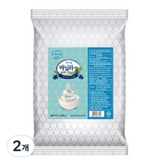 까르페 바닐라향 소프트 아이스크림 가루 33, 2개, 1kg