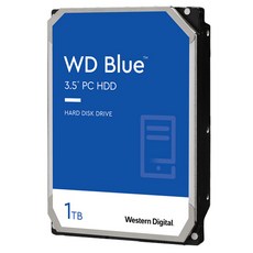 WD Blue SATA3 하드디스크, WD10EZEX, 1TB