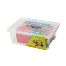 UNiPLAY 抗菌軟積木 Uni-Box 收納組 84片裝, UN3084, 1盒