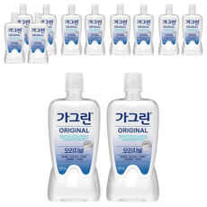 가그린 오리지널 구강청결제, 1.2L, 12개