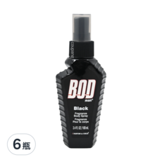 BOD man 男性淡香水 勢不可擋, 馬鞭草與佛手柑, 100ml, 6瓶